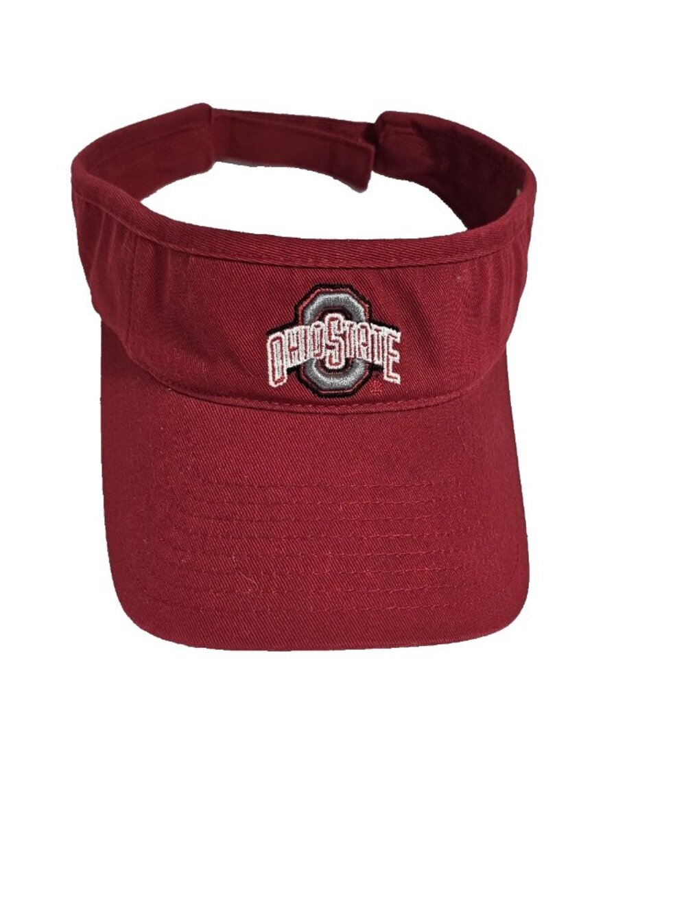 Ohio State Buckeyes Visor Hat Top of the World NCAA Big Ten Football Woody OHS
